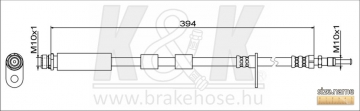Brake Hose FT1907 (K&K)