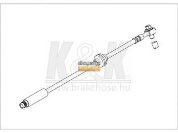 Brake Hose FT1923 (K&K)
