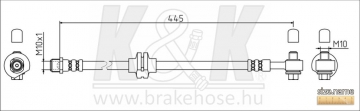 Brake Hose FT1924 (K&K)