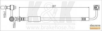 Brake Hose FT1927 (K&K)