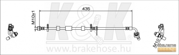 Brake Hose FT1929 (K&K)