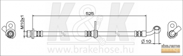 Brake Hose FT1933 (K&K)