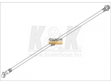 Brake Hose FT1957 (K&K)