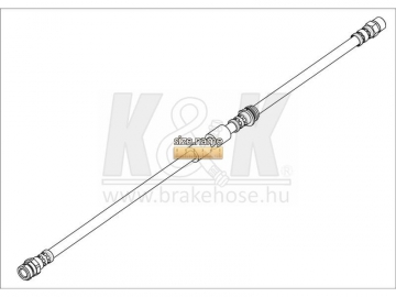 Brake Hose FT2031 (K&K)