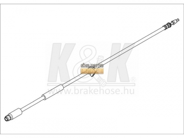 Brake Hose FT2076 (K&K)