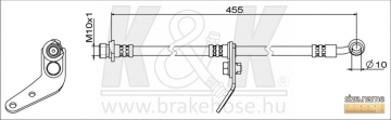 Brake Hose FT2134 (K&K)