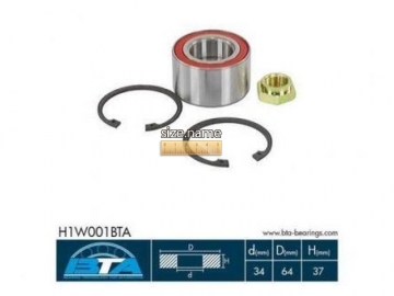 Bearing H1W001BTA (BTA)
