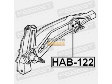Сайлентблок HAB-122 (FEBEST)