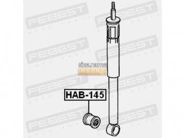 Suspension bush HAB-145 (FEBEST)