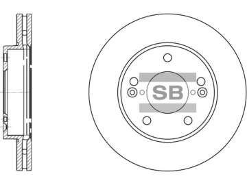 Brake Rotor SD1028 (Sangsin)