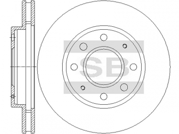 Brake Rotor SD1041 (Sangsin)
