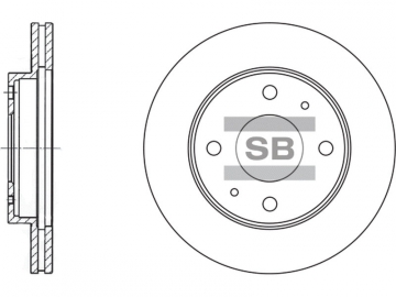 Brake Rotor SD1042 (Sangsin)