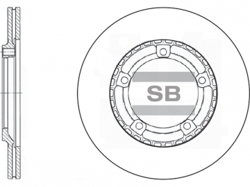 Brake Rotor SD1063 (Sangsin)
