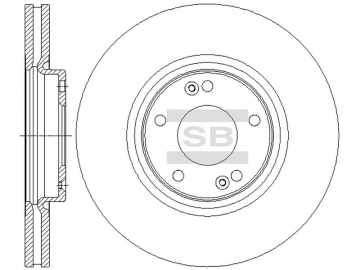 Brake Rotor SD1065 (Sangsin)