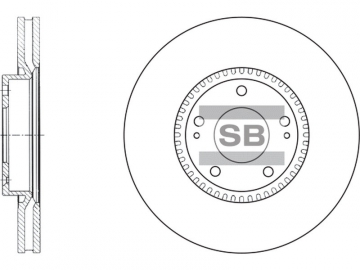Brake Rotor SD1069 (Sangsin)