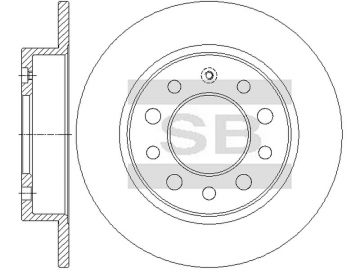 Brake Rotor SD1083 (Sangsin)