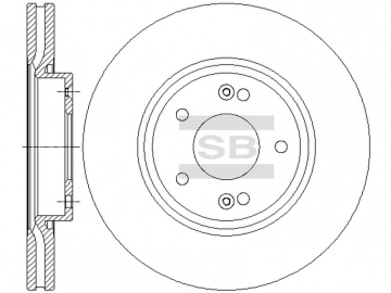 Brake Rotor SD1086 (Sangsin)