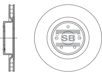 Brake Rotor SD1117 (Sangsin)