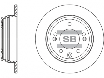 Brake Rotor SD1136 (Sangsin)