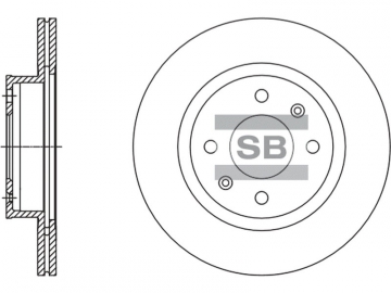 Brake Rotor SD1140 (Sangsin)