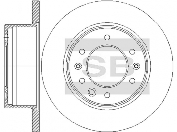 Brake Rotor SD1183 (Sangsin)