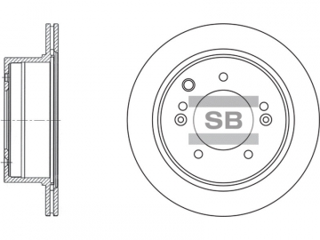 Brake Rotor SD2013 (Sangsin)