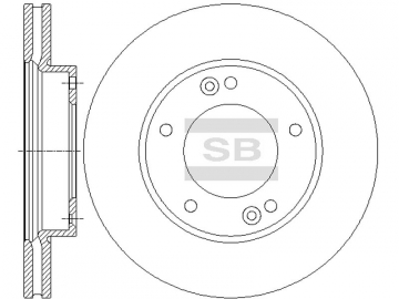 Brake Rotor SD2018 (Sangsin)