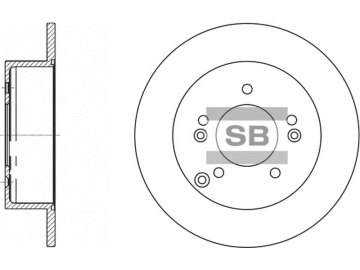 Brake Rotor SD2034 (Sangsin)