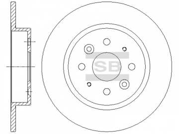 Brake Rotor SD2049 (Sangsin)