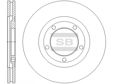 Brake Rotor SD2055 (Sangsin)