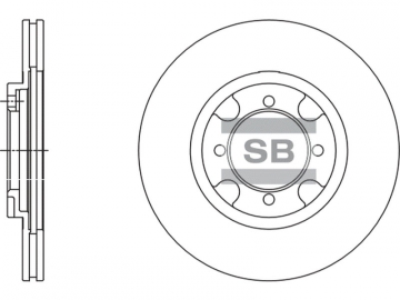 Brake Rotor SD2063 (Sangsin)