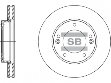 Brake Rotor SD2067 (Sangsin)