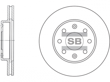 Brake Rotor SD3001 (Sangsin)