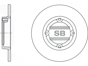 Brake Rotor SD3002 (Sangsin)