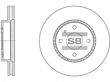 Диск гальмівний SD3005 (Sangsin)