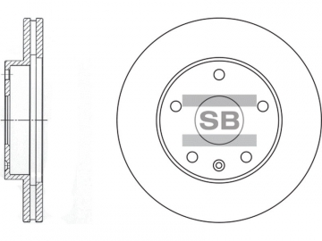 Brake Rotor SD3006 (Sangsin)