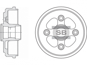 Brake Rotor SD3011 (Sangsin)