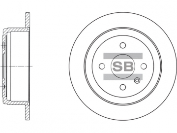 Brake Rotor SD3013 (Sangsin)
