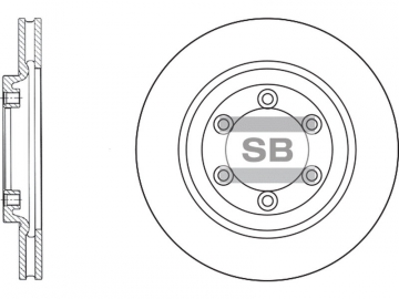 Brake Rotor SD3015 (Sangsin)