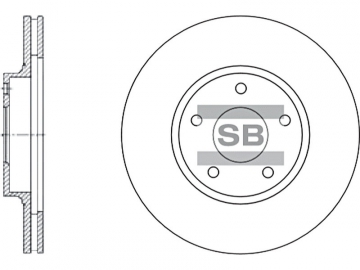 Brake Rotor SD3029 (Sangsin)