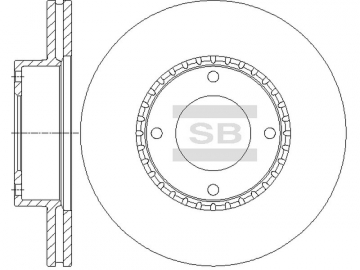 Brake Rotor SD3030 (Sangsin)