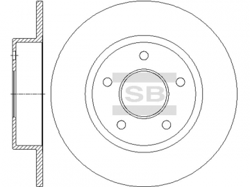 Brake Rotor SD3045 (Sangsin)