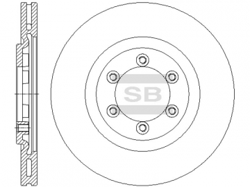 Brake Rotor SD3051 (Sangsin)