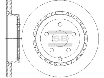 Brake Rotor SD3071 (Sangsin)
