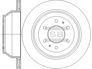 Brake Rotor SD3072 (Sangsin)