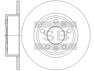 Brake Rotor SD3101 (Sangsin)