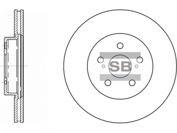 Brake Rotor SD4001 (Sangsin)