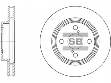Brake Rotor SD4006 (Sangsin)