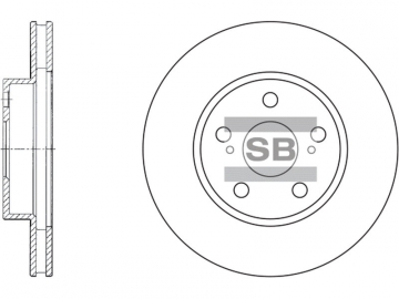 Brake Rotor SD4013 (Sangsin)