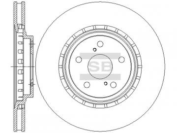 Brake Rotor SD4034 (Sangsin)